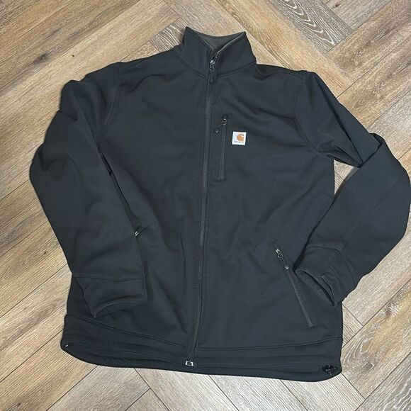 Carhartt RAIN DEFENDER® RELAXED FIT HEAVYWEIGHT SOFTSHELL JACKET - Picture 9 of 13